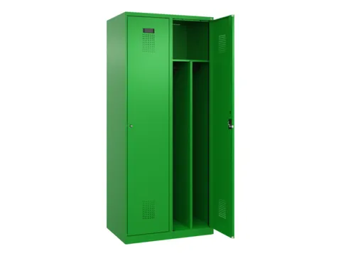 locker voor scheiding van kleding,HxBxD 1850x800x500mm,2vak
