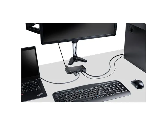 2-Poorts Hybride USB-A + HDMI & USB-C KVM Switch