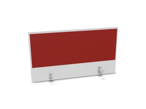 opzetpaneel,v. bureau,aanbouw achter,B 1000mm,Bl-wit,BN4011-rood