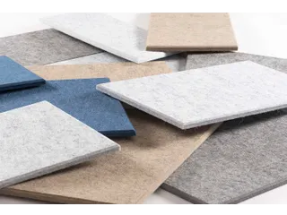 Akoestische PET-vilt Parallellogram tegels set assorti 30x25cm 22 stuk - 3