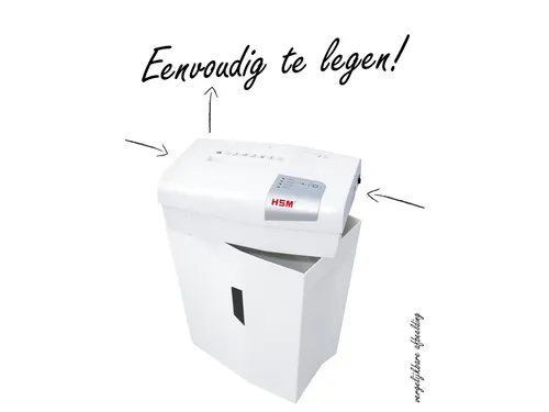 Papiervernietiger Hsm Shredstar X10 5X35Mm + Cd Snippers P-4