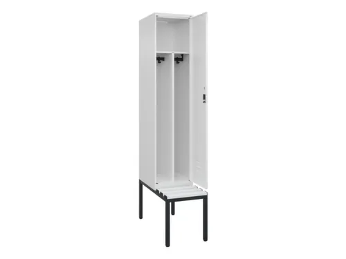 locker voor scheiding van kleding,HxBxD 2120x400x815mm,1vak