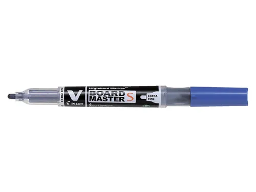 Whiteboardmarker Pilot V-Board Master S Begreen Extra Fijne Punt Blauw