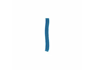 Haarnet Pp Non Woven Clip Cap Blauw 58cm 2-elastiek Detectable 1000 St - 5