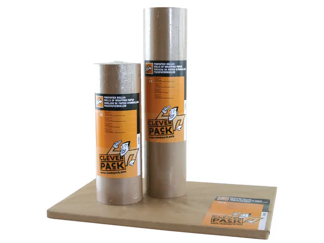 Inpakpapier Cleverpack Kraft 70gr 500mmx220mtr Rol