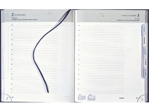 Agenda 2027 Brepols Ambassador Lima 1dag/1pagina blauw