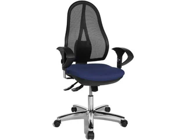 Topstar bureaustoel Open Point SY Deluxe, blauw