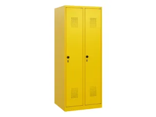 schoollocker,HxBxD 1530x600x500mm,2vak,vak B 300mm,draaigrendel - 2