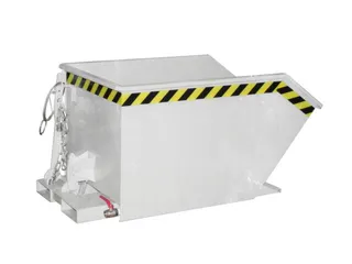 Kiepbak voor spaanders,HxLxB 680x1440x780mm,0,5m³,draagverm. 1000kg - 2