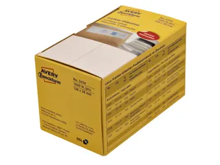 Frankeeretiket Avery Zweckform 3434 128 x38mm 1000stuks - 1