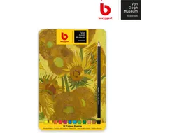Kleurpotloden Bruynzeel Van Gogh Museum assorti blik à 12 stuks