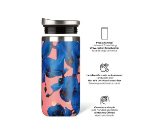 Thermosbeker Les Artistes Paris reisbeker 500ml Blue Pearl - 5