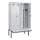 PBM-locker met bank,HxBxD 2120x1200x815mm,4vak,vak B 300mm