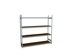 breedvakstelling,grondveld,HxBxD 2500x2570x635mm,vakl. 350kg