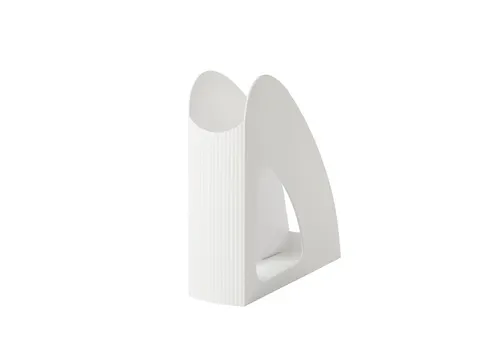 Tijdschriftencass. HAN Re-LOOP A4/C4, wit 100% gerecycled materiaal