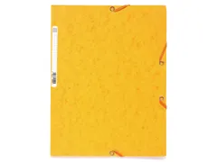 Elastomap 3 kleppen glanskarton 400g/m2 A4-Assorti