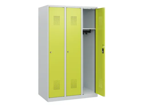 schoollocker,HxBxD 1530x900x500mm,3vak,vak B 300mm,cil.-slot