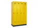 locker voor scheiding van kleding,HxBxD 1950x1200x500mm,4vak