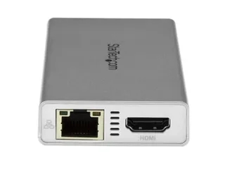 Usb-C Multiport Laptop Adapter 4K Hdmi - Gbe - Usb 3.0 - Zilver & Wit - 2