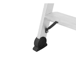 trapladder,beide zijden,2x5treden,Stand H 0,65m,balk L 1,28m,aluminium - 6