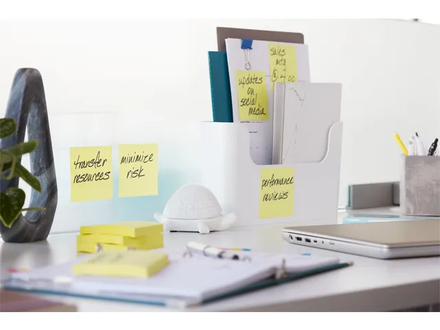 Memoblok 3M Post-it 622 Super Sticky 47.6x47.6mm geel 21 + 3 gratis
