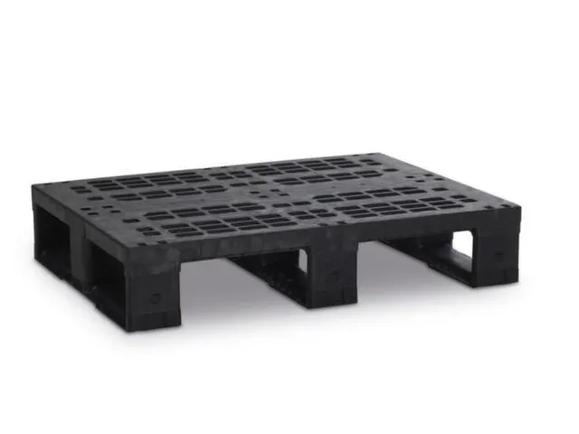 Kunststof Displaypallet 155x600x800mm Draagverm. 2000kg 3 Sleden