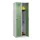 locker,HxBxD 1850x600x500mm,2vak,vak B 300mm,draaigrendel