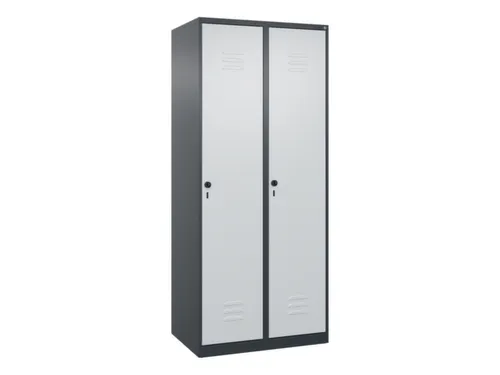 wasgoedverdeelkast,HxBxD 1850x800x500mm,vak B 400mm,draaigrendel