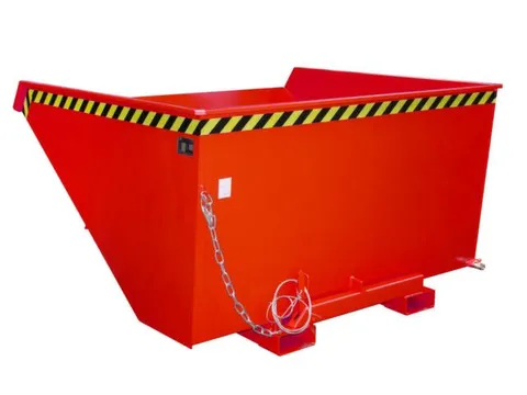 Kiepbak voor spaanders,HxLxB 1095x1720x1870mm,2,1m³,draagverm. 1500kg