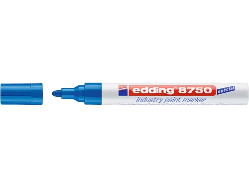 Lakmarker edding e-8750 industry blauw