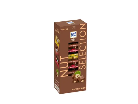 Chocolade Ritter Sport mini nut selection toren