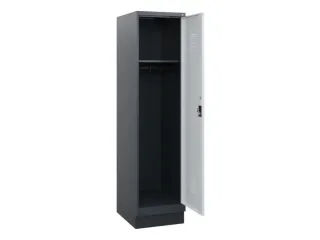 schoollocker,HxBxD 1630x400x500mm,1vak,vak B 400mm,cil.-slot,sokkel - 1