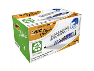 Viltstift Bic Velleda 1701 whiteboard rond large groen - 4
