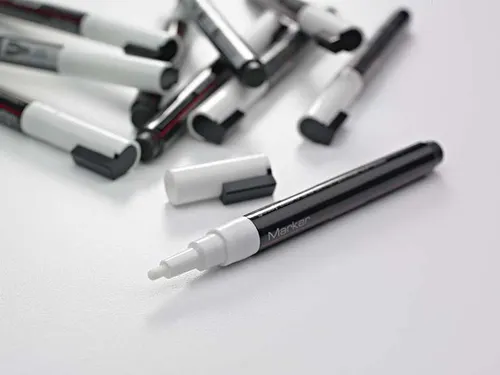 Glasbord Markers 3mm Wit 10 stuks