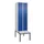 locker voor scheiding van kleding,HxBxD 2120x600x815mm,2vak