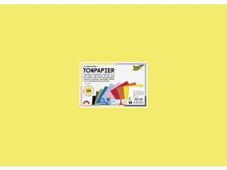 Tekenpapier Folia 50x70cm 130gram 100 vel assorti 10 kleuren - 1