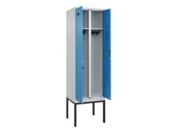 locker voor scheiding van kleding,HxBxD 2120x600x500mm,2vak