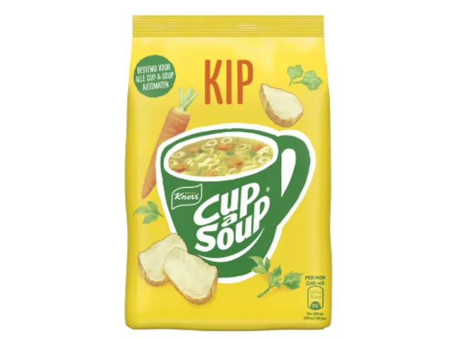 Cup a Soup Knorr machinezak Soep kip 404gr 140ml 40 kopjes