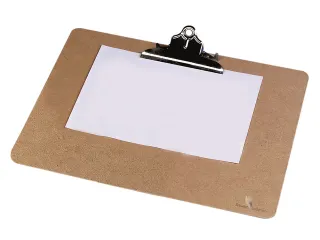 Klembord Seco A3 liggend hout Masonite - 1