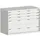 ladekast 900x1300x750mm 5laden zware lasten RAL7035 front RAL7035