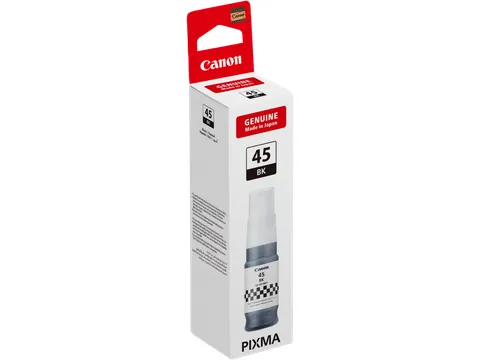 Canon GI-45BK, Zwart, 70 ml, 1 stuk(s), 3000 pagina's, Enkele verpakki