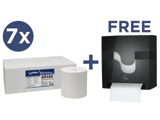 Voordeelbundel Celtex handdoekpapier met gratis Megamini E-Control dis - 1