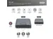 NVMe-kloonstation NVMe 20Gbits USB 3.2 Gen2 aluminium gereedschapsvrij
