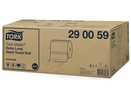Tork 290059 Matic Extra Lange Handdoekrol 1-laags Wit H1 Universal