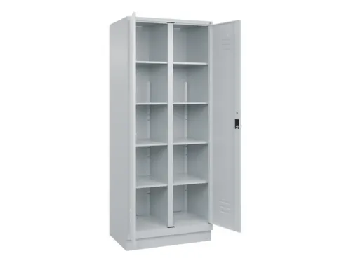 wasgoedverdeelkast,HxBxD 1950x800x500mm,vak B 400mm,draaigrendel
