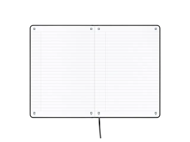 Carnet de notes Oxford Signature A5 ligné 80 feuilles noir