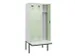 locker met bank,voor scheiding van kleding,HxBxD 2120x900x815mm,3vak