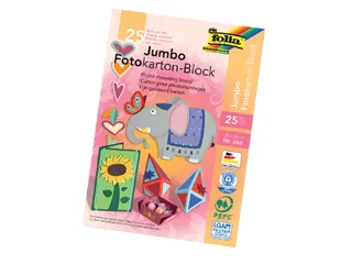 Fotokarton Folia 2-zijdig 24x35cm 300gr Pak à 25vel Assorti - 1