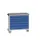 gereedschapswagen 980x1050x600mm linoleum blad 6 laden RAL7035+RAL5010