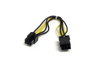 20cm 6-pins PCI Express voeding verlengkabel - 1